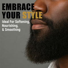 DayixCare beard balm jar with rosemary-coconut aroma for refreshed skin.