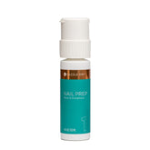 Dazzle Dry Step 1 Nail Prep bottle highlights a non-toxic formula for safe nail prep.