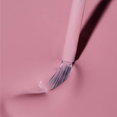Dazzle Dry Step 3 lacquer in Picking Peonies reveals full-coverage pinky mauve color.