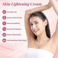 DCSCRK Skin Lightening Cream applied to bikini line for even skin tone.