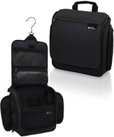 DD D&D Wanderlust hanging toiletry bag shows full-size capacity for longer trips