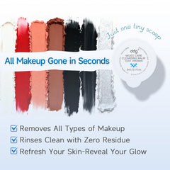 ddg eye makeup removal with balm safely dissolves waterproof mascara.