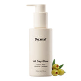 De:maf All Day Glow jelly-texture cleanser for gentle daily cleansing and makeup removal