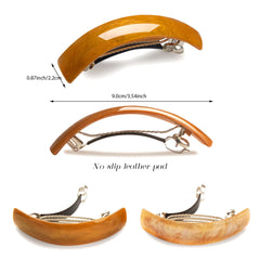 DealEachDay retro acrylic hair barrettes pattern-02 highlights elegant color variations for chic looks