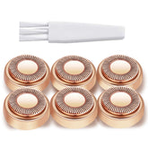 Dealswin Finishing Touch Flawless Gen1 replacement heads, 6-pack, for smooth facial hair removal