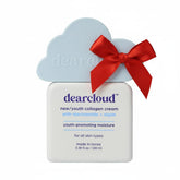 dearcloud New/Youth Collagen Cream Moisturizer bottle shows rich texture for firming benefits