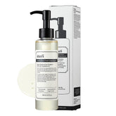 DearKlairs Gentle Black Fresh Cleansing Oil bottle, lightweight cleanse for oily sensitive skin