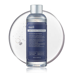 DearKlairs Supple Preparation Unscented Toner bottle delivers deep hydration for refreshed skin