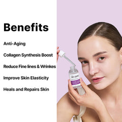 DearMYDEW Matrixyl 3000 peptides closeup highlights skin-firming potential