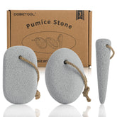DEBETOOL foot pumice round shape for heels delivers gentle exfoliation and smoother skin.