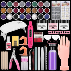 Deciniee practice hand main assembly for realistic nail training.