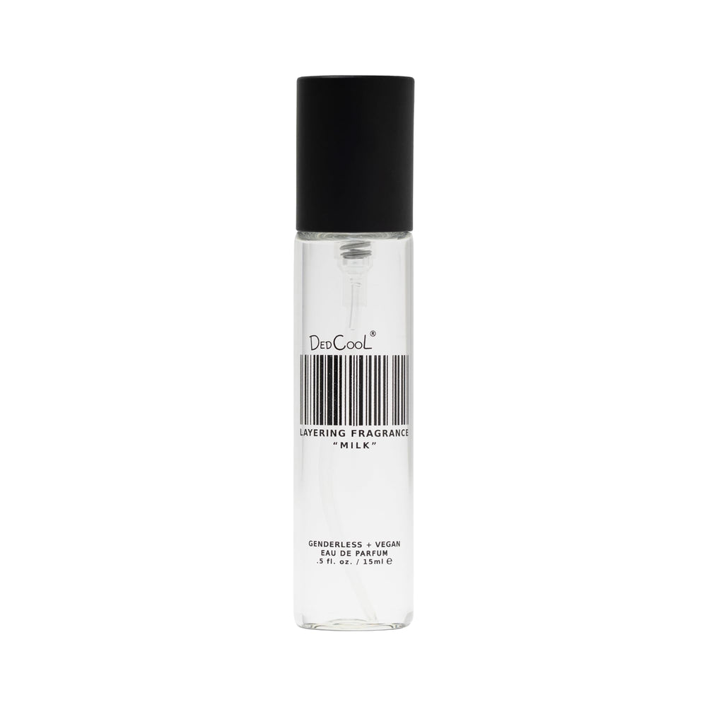 DedCool Milk eau de parfum bottle front view highlights citrus-forward daily-wear scent
