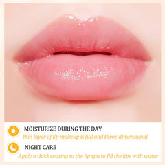 Deepmind Strawberry lip mask with fruity aroma and hydration for smoother lips.