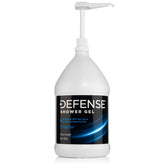 Defense Soap Body Wash bottle shows a gentle hydrating cleanse for sensitive skin.