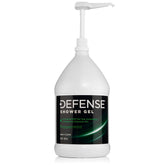 Defense Soap Peppermint Body Wash bottle for gentle, vegan cleansing.