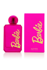 DefineMe Barbie Perfume bottle front view showing a sparkling fragrance for daily confidence.