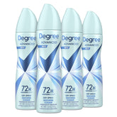 Degree Advanced Shower Clean dry spray bottle ready for daily wear and confidence