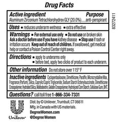 Degree Clinical Protection 3-pack packaging offering reliable daily protection for on-the-go use