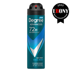 Degree dermatologist-tested label emphasizes skin safety.