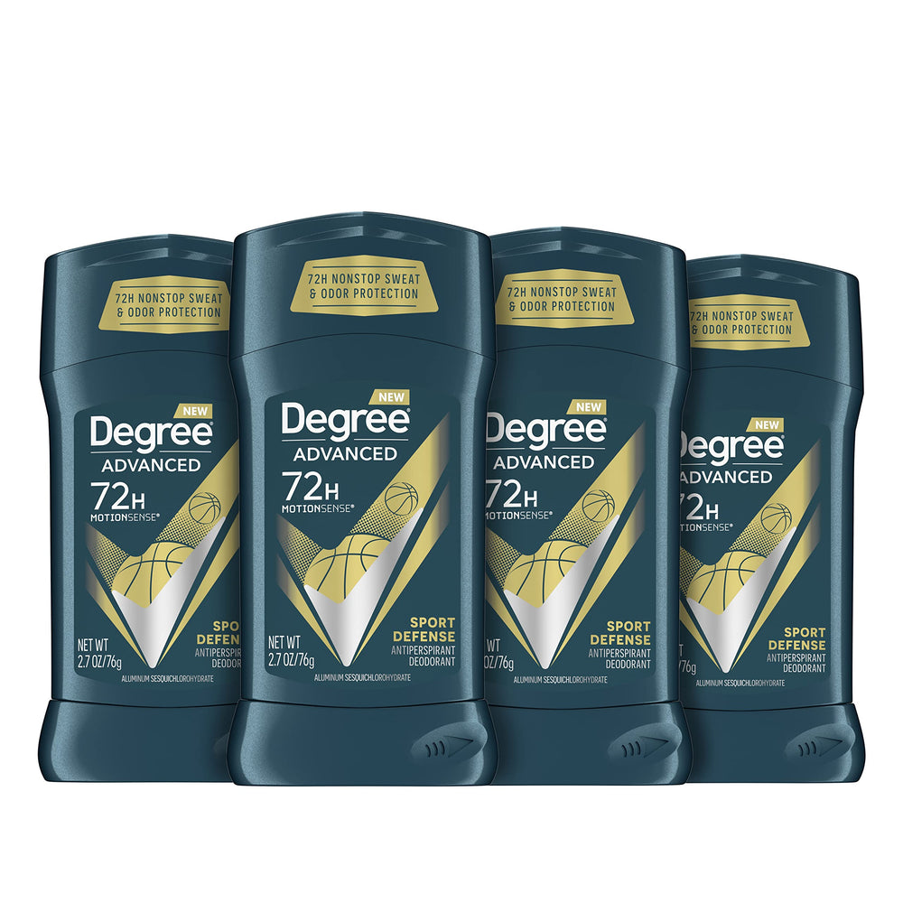 Degree Men Sport Defense stick application demonstrates reliable, long-lasting protection during workouts.