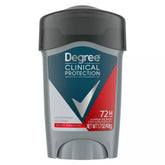 Degree Men Sport Strength deodorant stick application for quick-dry feel during workouts