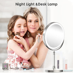 DEIOVWXS dual-sided 1x and 10x magnification for detailed grooming