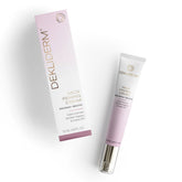 DEKLIDERM Neck Firming Cream tube close-up showing smoothing potential for neck and chest