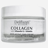 Delfanti-Milano collagen-cream-jar showing silky texture for daily anti-aging care