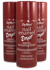 Demert Nail Enamel Dryer 3-Pack box shows quick-dry top coat for polished nails.