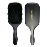 Denman paddle brush paddle-head view highlighting large surface for faster blow-drying