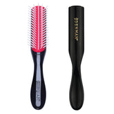 Denman D14 5-row close-up with pins for gentle detangling on wet curls