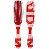 Denman D3 7-Row Brush top view highlights durable design for defined curls