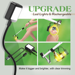 DEPSUNNY magnifier-enabled toenail clippers show details for precise trimming.