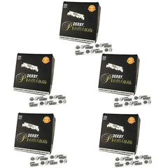 Derby Premium single edge blades 500-pack for smooth straight razor shaves