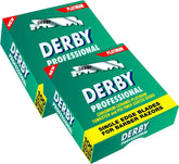 Derby Professional single edge blade close-up for precise, clean shaves
