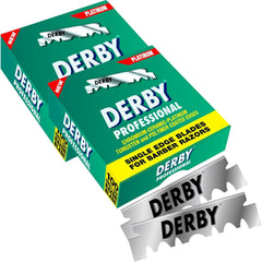 Derby Professional wax-paper wrapped blades preserve sharpness during storage