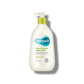 Derma B Fresh Moisture Body Lotion bottle for enduring hydration and cool sensation.