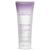 DERMAdoctor Seborrheic Dermatitis Face Wash bottle demonstrates gentle cleansing for sensitive skin.