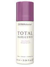 DERMAdoctor Total NonScents unscented anti-perspirant bottle offers all-day protection for sensitive skin.