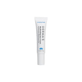 Derma E Hydrating Eye Cream tube applying around the eye for deep hydration.