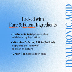 Derma E Hydrating Eye Cream under-eye area demonstrating puffiness reduction.