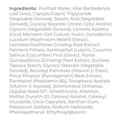 Derma E Pure Biome Balancing Cream Vitamin C antioxidant support