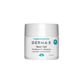 Derma E Scar Gel on face showing smoother texture