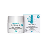 Derma E Skin Brightening Cream bottle closeup promotes even skin tone.