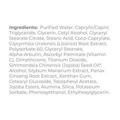 Derma E Skin Brightening Cream packaging emphasizes eco-friendly recyclable packaging.