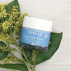 Derma E Ultra Hydrating Day Cream hyaluronic acid focus shows plumping moisture