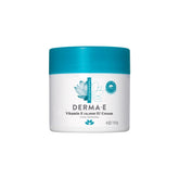 Derma E Vitamin E cream texture showing smooth consistency.