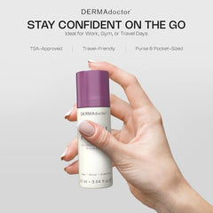 DERMAdoctor Total NonScents Clear Gel finish leaves colorless, no-mark protection.