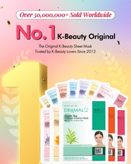 DERMAL 39 Combo Pack hydration masks shown for daily-use skincare