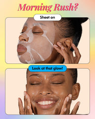 DERMAL 78 combo pack panthenol mask – gentle hydration for dry or sensitive skin.